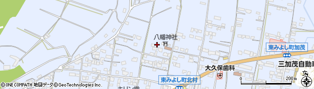 加茂愛育園周辺の地図