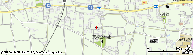 徳島県三好郡東みよし町昼間3242周辺の地図