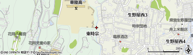 山口県下松市生野屋東時宗周辺の地図