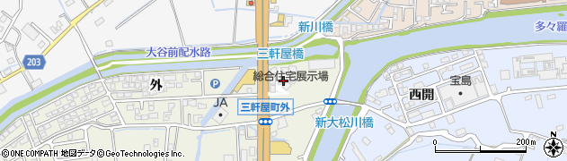 徳島総合住宅展示場センター　ハウス周辺の地図