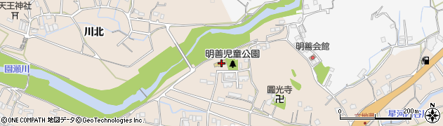 徳島県徳島市上八万町下中筋287周辺の地図