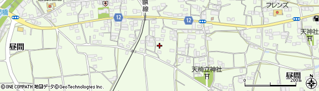 徳島県三好郡東みよし町昼間3145周辺の地図