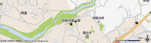 徳島県徳島市上八万町下中筋320周辺の地図