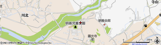 徳島県徳島市上八万町下中筋319周辺の地図