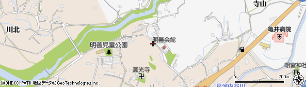徳島県徳島市上八万町下中筋349周辺の地図
