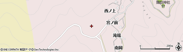 徳島県三好市池田町西山（笹塚）周辺の地図