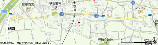 徳島県三好郡東みよし町昼間3155周辺の地図