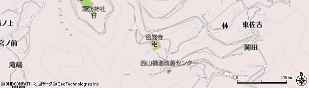 阿波池田ユースホステル周辺の地図