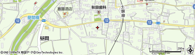 徳島県三好郡東みよし町昼間3102周辺の地図