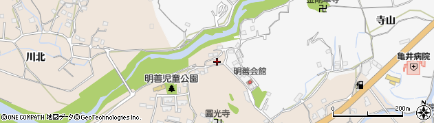 徳島県徳島市上八万町下中筋345周辺の地図