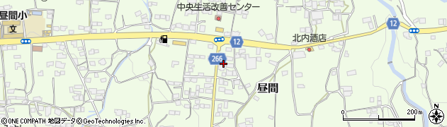徳島県三好郡東みよし町昼間937周辺の地図
