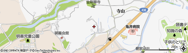 徳島県徳島市八万町寺山97周辺の地図