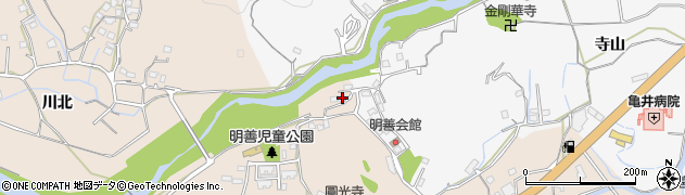 徳島県徳島市上八万町下中筋372周辺の地図