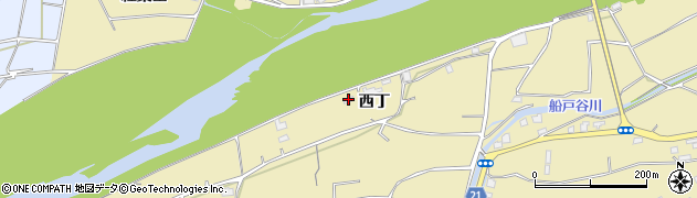 徳島県徳島市一宮町（西丁）周辺の地図