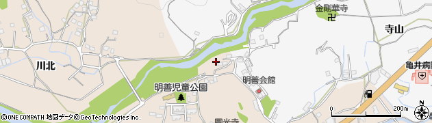 徳島県徳島市上八万町下中筋365周辺の地図