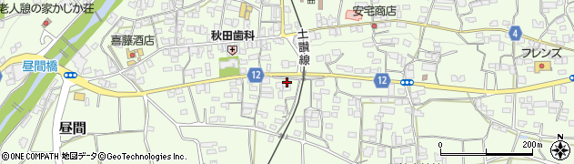 徳島県三好郡東みよし町昼間3079周辺の地図