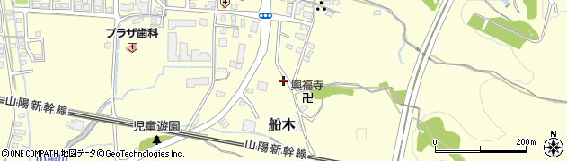 山口県宇部市船木951周辺の地図