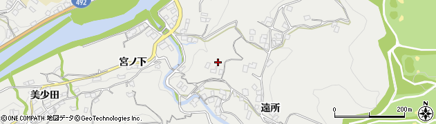 徳島県美馬市穴吹町穴吹遠所71周辺の地図