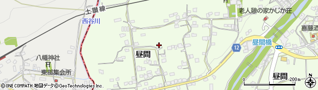 徳島県三好郡東みよし町昼間2854周辺の地図