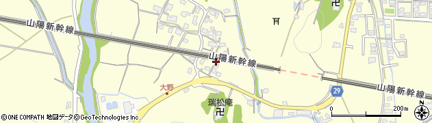 山口県宇部市船木1617周辺の地図