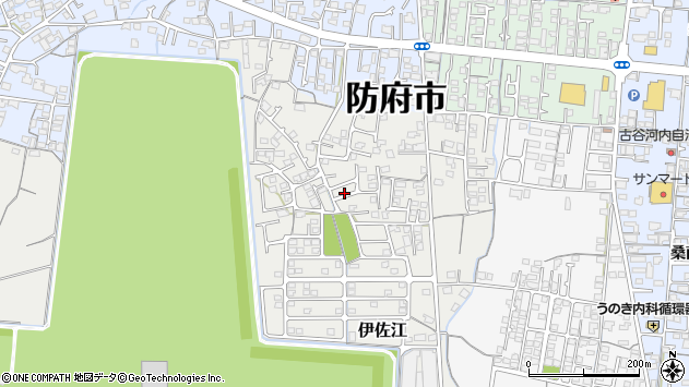 〒747-0846 山口県防府市伊佐江の地図
