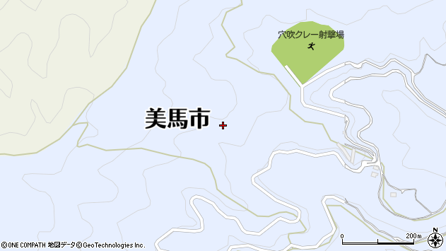 〒777-0006 徳島県美馬市穴吹町口山の地図