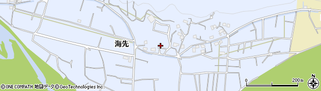 徳島県徳島市入田町海先108周辺の地図