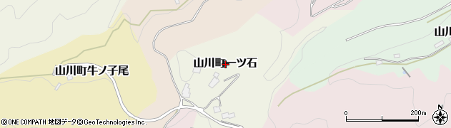 徳島県吉野川市山川町一ツ石周辺の地図