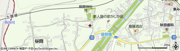 徳島県三好郡東みよし町昼間2992周辺の地図