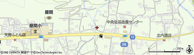 徳島県三好郡東みよし町昼間1225周辺の地図