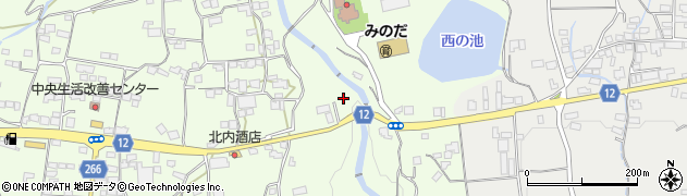 徳島県三好郡東みよし町昼間288周辺の地図