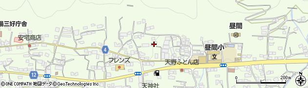 徳島県三好郡東みよし町昼間1856周辺の地図
