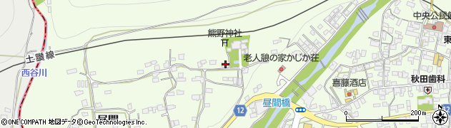 徳島県三好郡東みよし町昼間3000周辺の地図