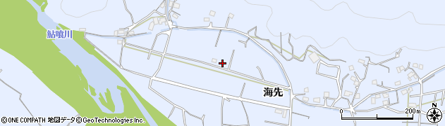 徳島県徳島市入田町海先周辺の地図
