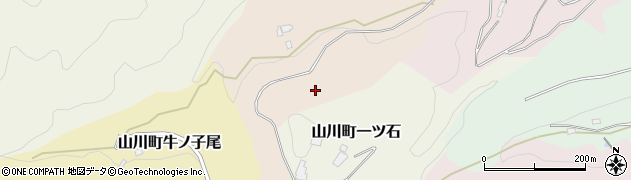 徳島県吉野川市山川町矢落周辺の地図