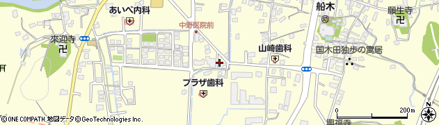 山口県宇部市船木707周辺の地図
