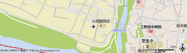 徳島県三好市三野町太刀野34周辺の地図