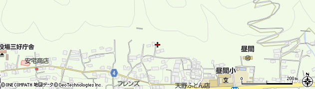 徳島県三好郡東みよし町昼間1841周辺の地図