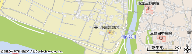 徳島県三好市三野町太刀野36周辺の地図