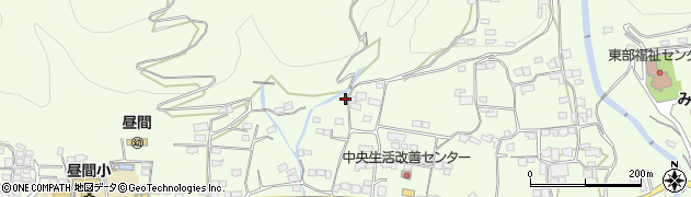 徳島県三好郡東みよし町昼間1207周辺の地図