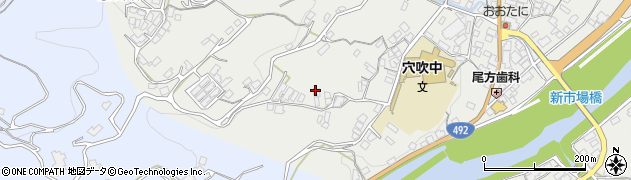 徳島県美馬市穴吹町穴吹奈良坂周辺の地図