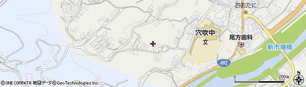 徳島県美馬市穴吹町穴吹（奈良坂）周辺の地図