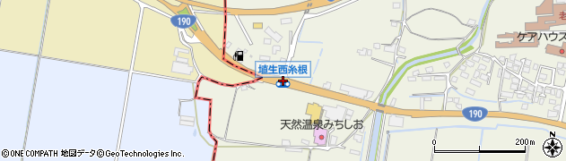 埴生西糸根周辺の地図