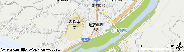 徳島県美馬市穴吹町穴吹（井口）周辺の地図