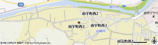山口県岩国市由宇町西周辺の地図