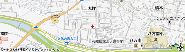 徳島県徳島市八万町大坪209周辺の地図