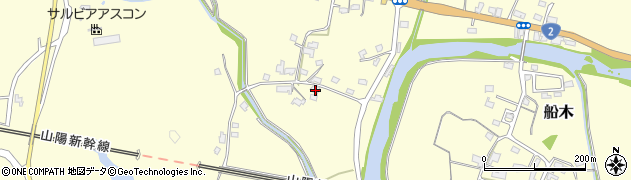 山口県宇部市船木1994周辺の地図