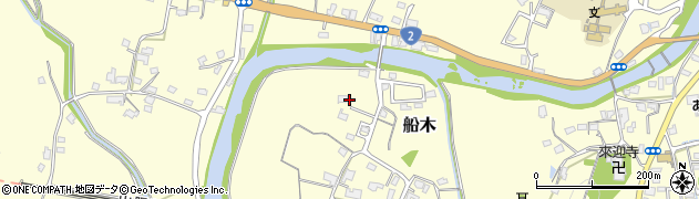 山口県宇部市船木1651周辺の地図