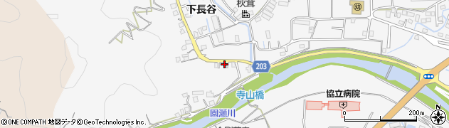 徳島県徳島市八万町下長谷52周辺の地図