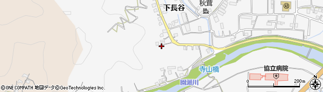 徳島県徳島市八万町下長谷61周辺の地図